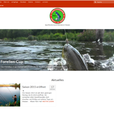 Neue Webseite fertiggestellt